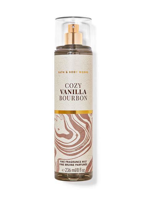 vanilla bourbon body mist.